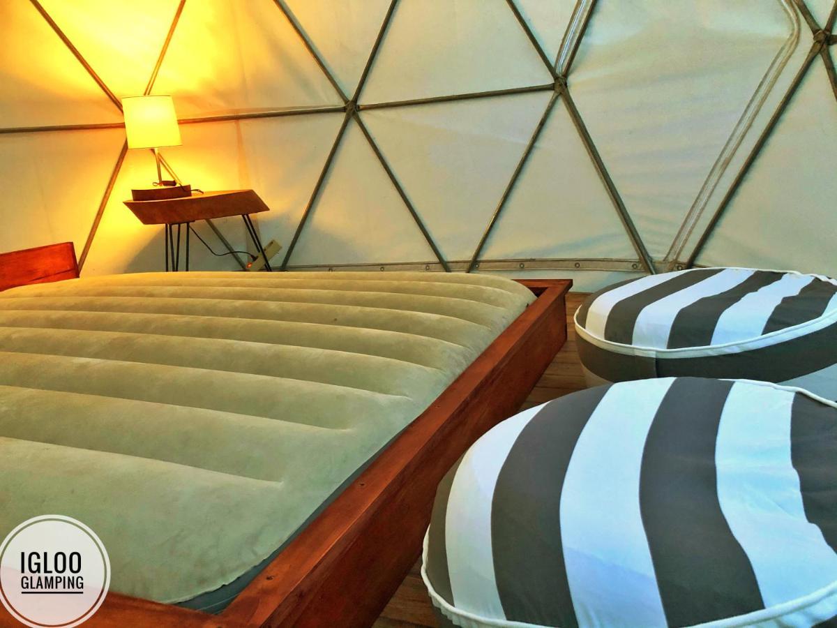 Отель Igloo Glamping Bali Кинтамани Экстерьер фото