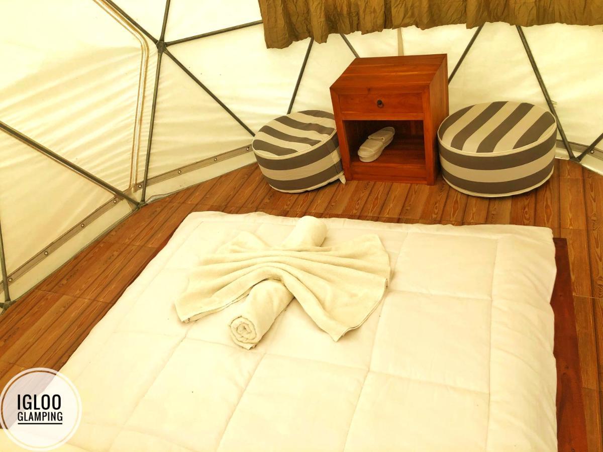 Отель Igloo Glamping Bali Кинтамани Экстерьер фото