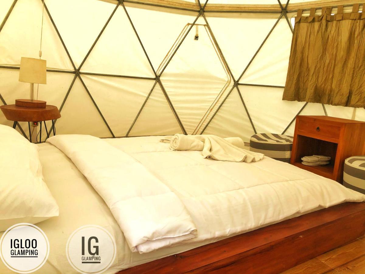 Отель Igloo Glamping Bali Кинтамани Экстерьер фото