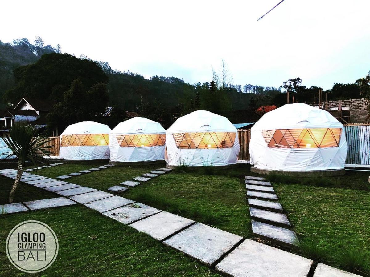 Отель Igloo Glamping Bali Кинтамани Экстерьер фото