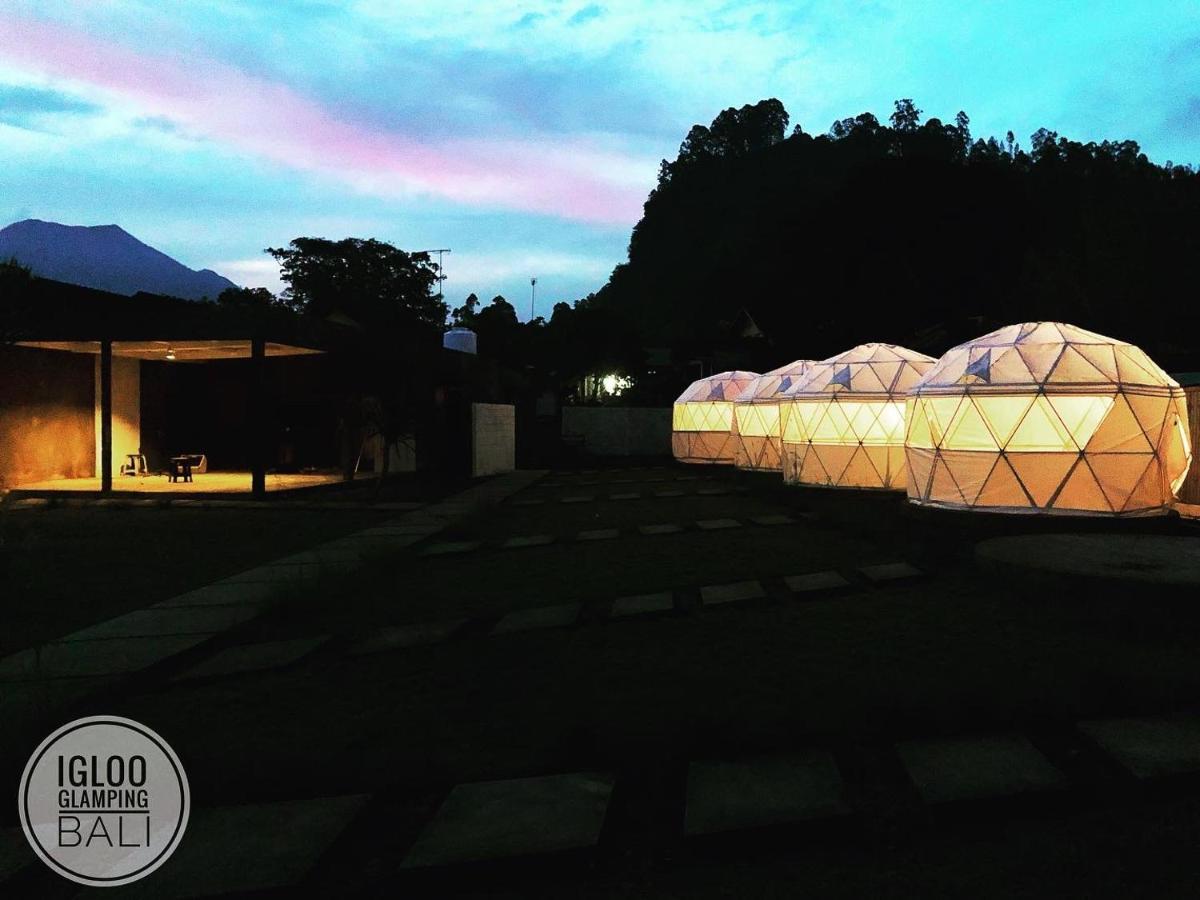 Отель Igloo Glamping Bali Кинтамани Экстерьер фото