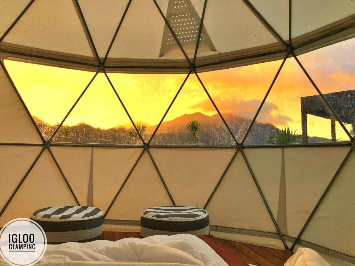 Отель Igloo Glamping Bali Кинтамани Экстерьер фото