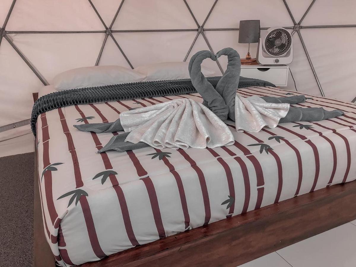 Отель Igloo Glamping Bali Кинтамани Экстерьер фото